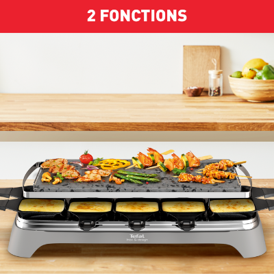 Tefal Appareil à raclette 2 Fonctions