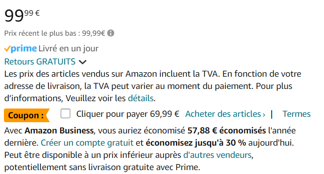 Utilisez les Coupons Amazon